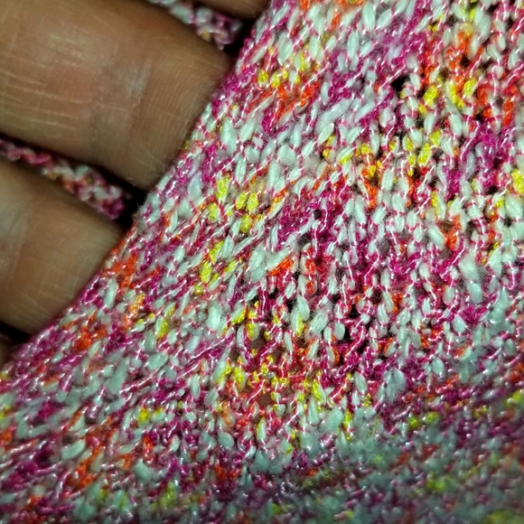 J Crew Pink speckled Spring sweater - Picture 7 of 8
